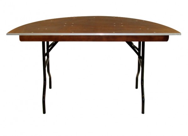 Bankett-Tisch MHR halbrund, klappbar