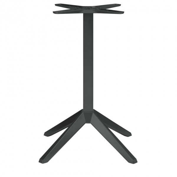 schwarzes Tischgestell PRISMA für Gastronomie-Tische 