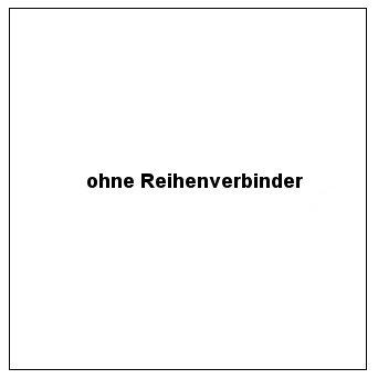 ohne Stuhl-/Reihenverbinder