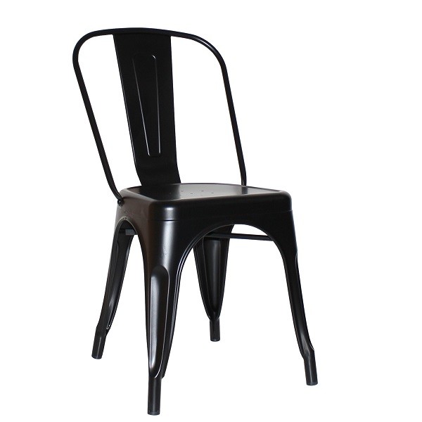Metall Stuhl FACTORY im Industrial-Design für die Gastronomie 