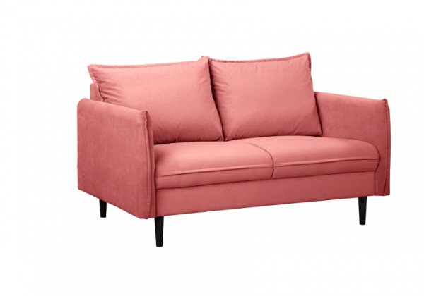 bequeme und moderne 2-Sitzer Couch ROY, Stoff JAS72