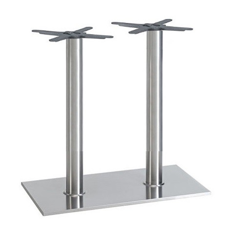 Tischgestell mit zwei Säulen für große Tischplatten