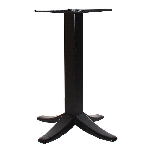 Tischgestell PETRA Q aus Stahl und Gusseisen ideal für Bistro- und Restauranttische