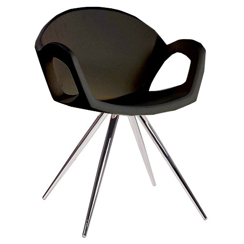 Designer-Sessel PEPPER SPIDER in schwarz